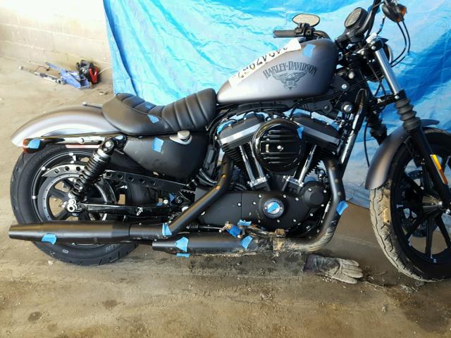 1HD4LE216HC440437 - 2017 HARLEY-DAVIDSON XL883 IRON CHARCOAL photo 9