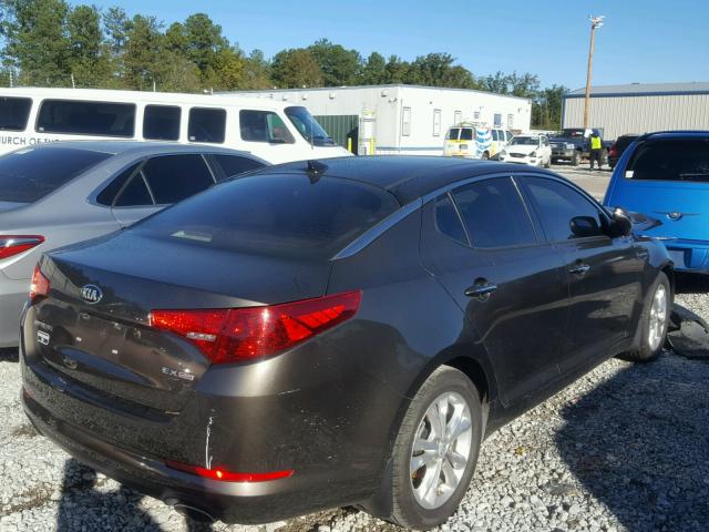 5XXGN4A77DG186241 - 2013 KIA OPTIMA EX BLACK photo 4