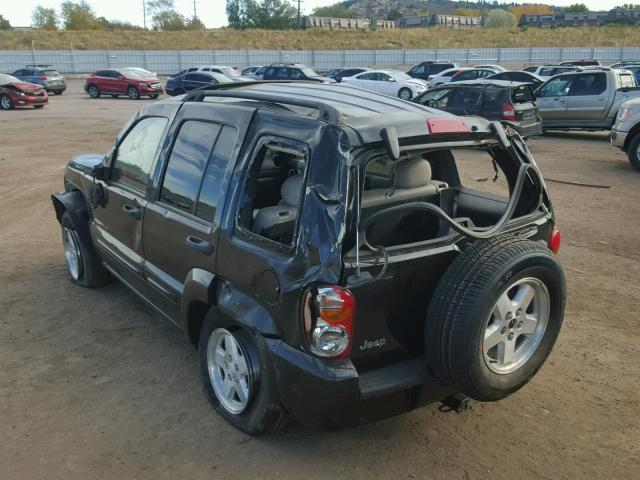 1J4GK58K53W516068 - 2003 JEEP LIBERTY LI BLACK photo 3