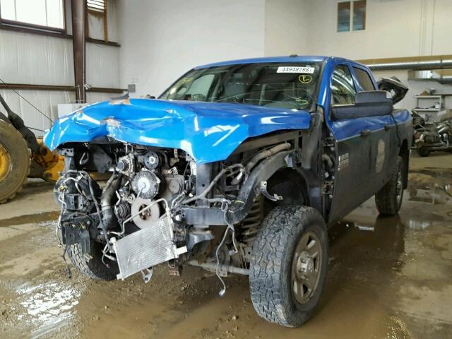 3C63R3DL6EG112630 - 2014 RAM 3500 SLT BLUE photo 2