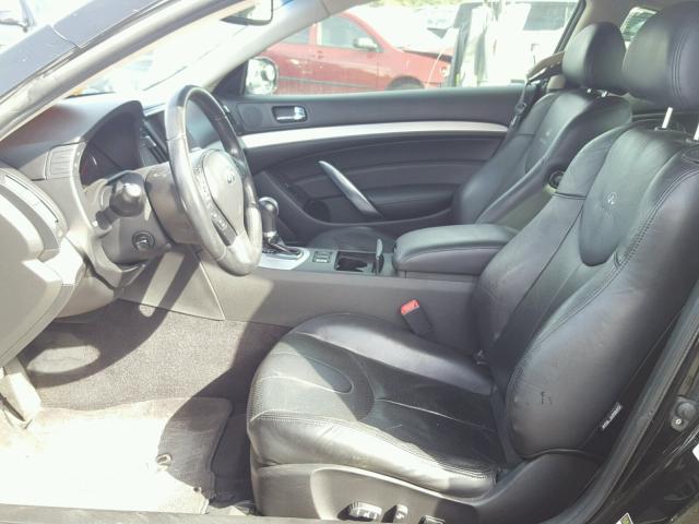 JNKCV64E28M128069 - 2008 INFINITI G37 BASE BLACK photo 5