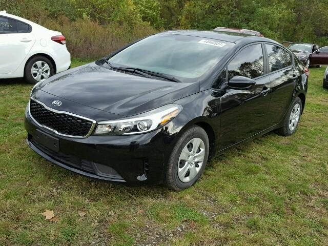 3KPFL4A78HE102623 - 2017 KIA FORTE BLACK photo 2