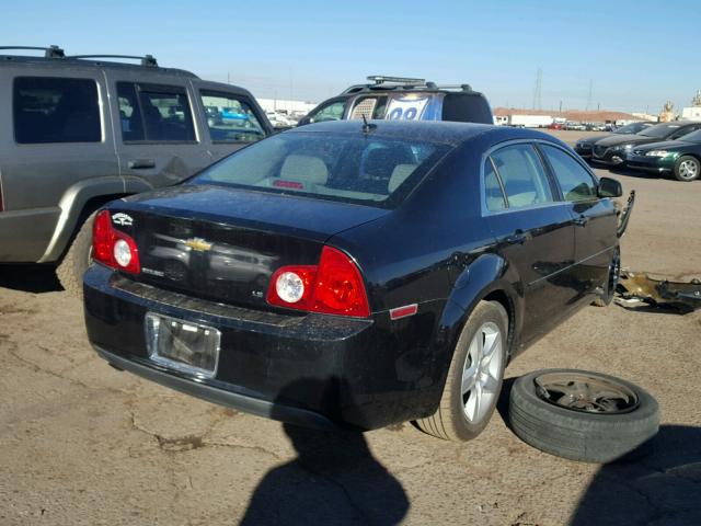 1G1ZG57B094193773 - 2009 CHEVROLET MALIBU LS 黑色 照片 4
