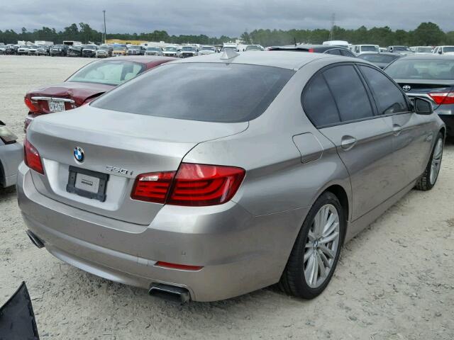 WBAFR9C57BC758086 - 2011 BMW 550 I SILVER photo 4