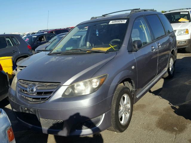 JM3LW28J050550253 - 2005 MAZDA MPV GRAY photo 2