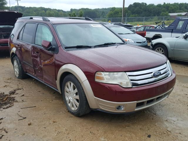 1FMDK08W18GA20583 - 2008 FORD TAURUS X E MAROON photo 1