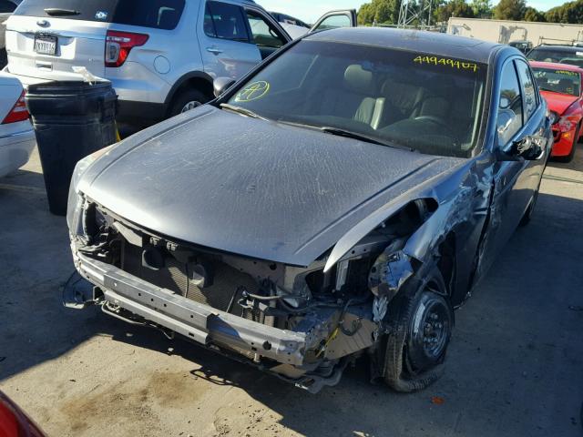 1HGCP2F84BA079916 - 2011 HONDA ACCORD EXL GRAY photo 2