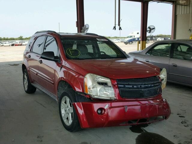 2CNDL13F266094134 - 2006 CHEVROLET EQUINOX LS RED photo 1