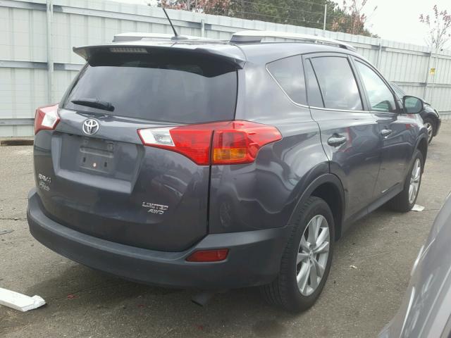 2T3DFREV6FW331209 - 2015 TOYOTA RAV4 GRAY photo 4