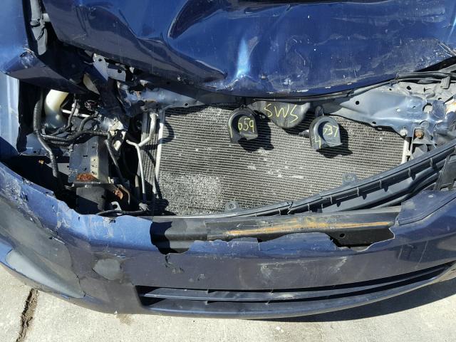 1HGCP26409A140279 - 2009 HONDA ACCORD LXP BLUE photo 9