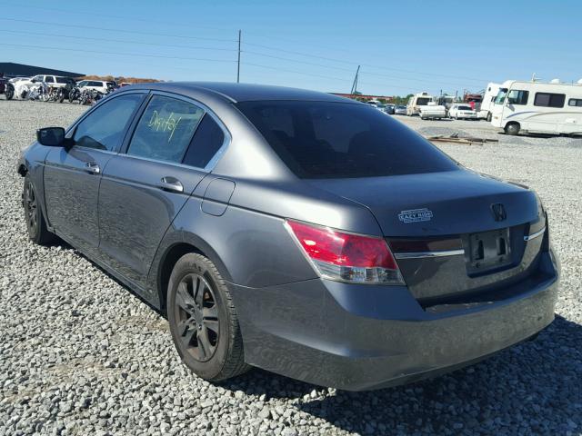 1HGCP2F65BA121976 - 2011 HONDA ACCORD SE GRAY photo 3