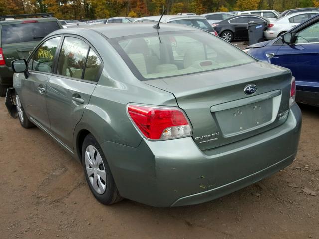 JF1GJAA64EG020552 - 2014 SUBARU IMPREZA BA GREEN photo 3