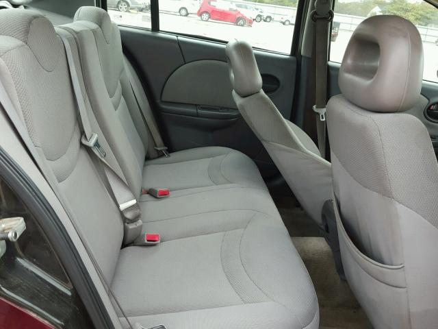 1G8AJ52FX3Z159876 - 2003 SATURN ION LEVEL MAROON photo 6