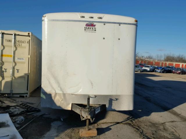 5NHUBL629GN085484 - 2016 EQUI TRAILER WHITE photo 2