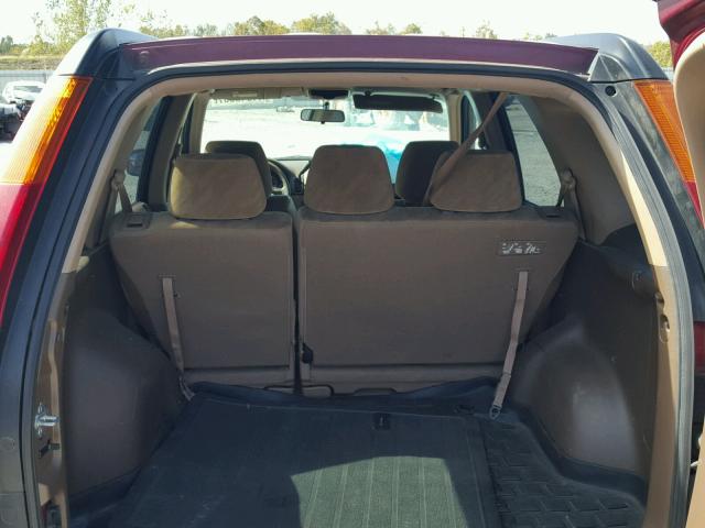 JHLRD78873C030066 - 2003 HONDA CR-V MAROON photo 9