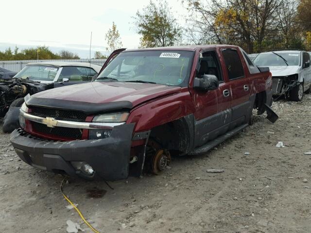 3GNEK12T34G143773 - 2004 CHEVROLET AVALANCHE TWO TONE photo 2