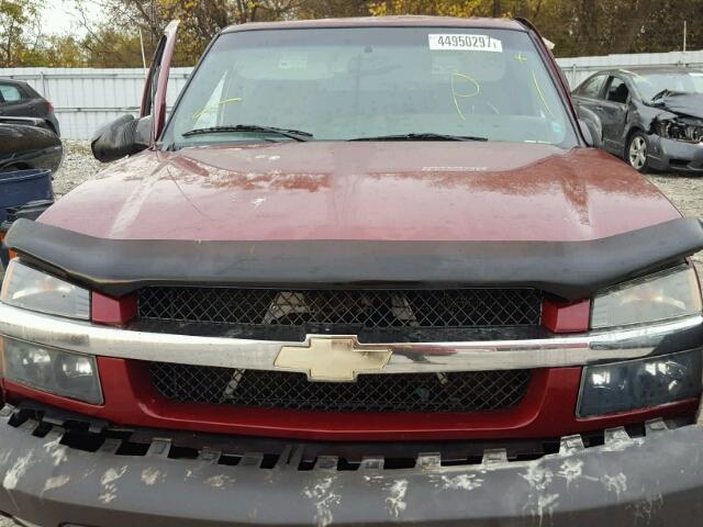 3GNEK12T34G143773 - 2004 CHEVROLET AVALANCHE TWO TONE photo 7