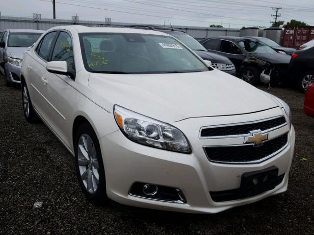 1G11G5SX3DF230201 - 2013 CHEVROLET MALIBU 3LT 白色 照片 1