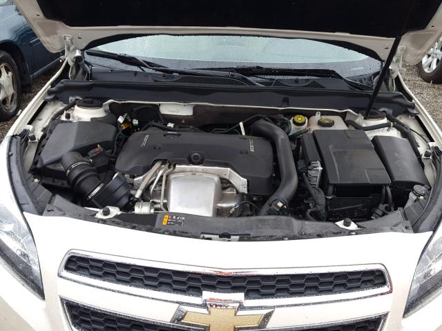 1G11G5SX3DF230201 - 2013 CHEVROLET MALIBU 3LT 白色 照片 7
