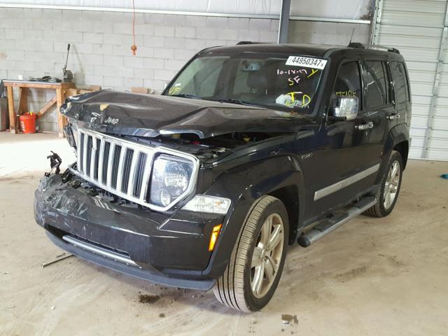 1J4PN5GK3BW570265 - 2011 JEEP LIBERTY LI BLACK photo 2