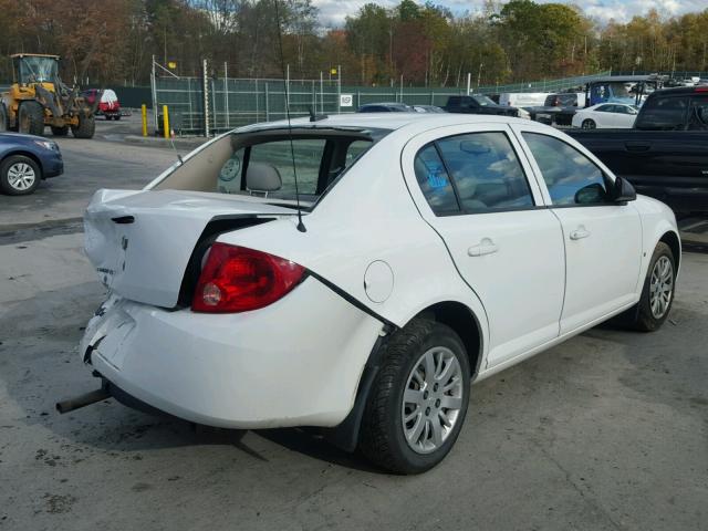 1G1AS58HX97236271 - 2009 CHEVROLET COBALT LS WHITE photo 4