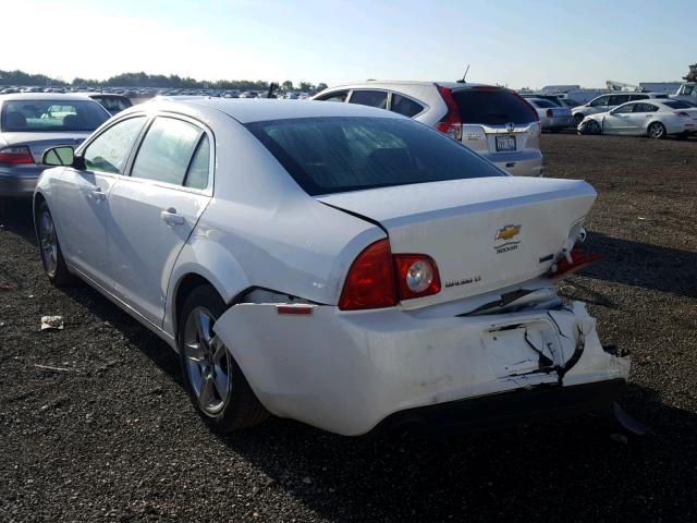 1G1ZC5E03AF232913 - 2010 CHEVROLET MALIBU 1LT WHITE photo 3