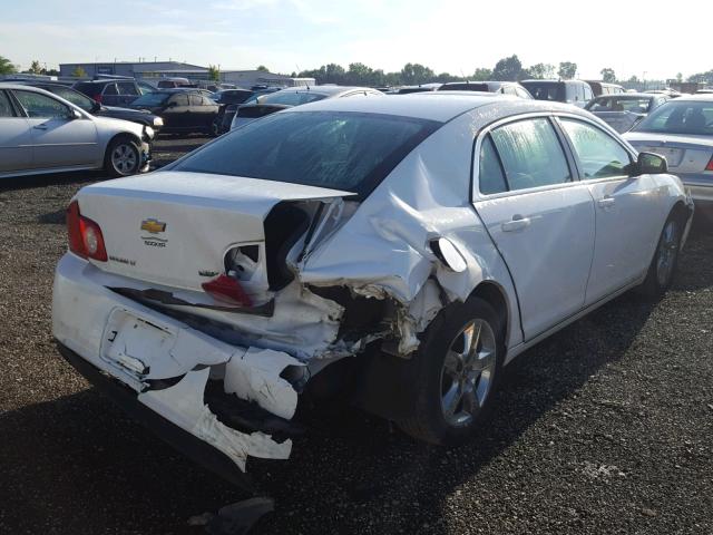1G1ZC5E03AF232913 - 2010 CHEVROLET MALIBU 1LT WHITE photo 4