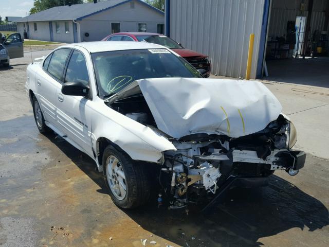 1G2NF52T81M576099 - 2001 PONTIAC GRAND AM S WHITE photo 1