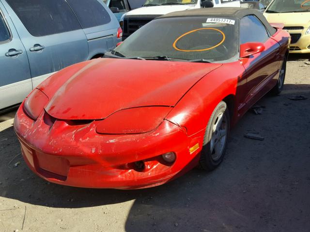 2G2FS32K6W2218654 - 1998 PONTIAC FIREBIRD RED photo 2