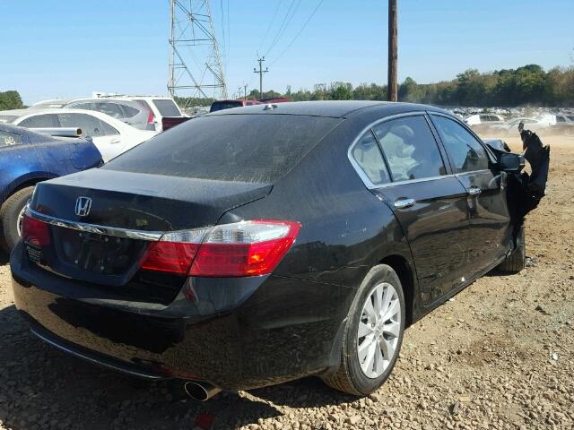 1HGCR2F85FA002570 - 2015 HONDA ACCORD EXL BLACK photo 4