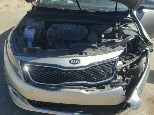 KNAGM4A76F5560118 - 2015 KIA OPTIMA LX SILVER photo 7