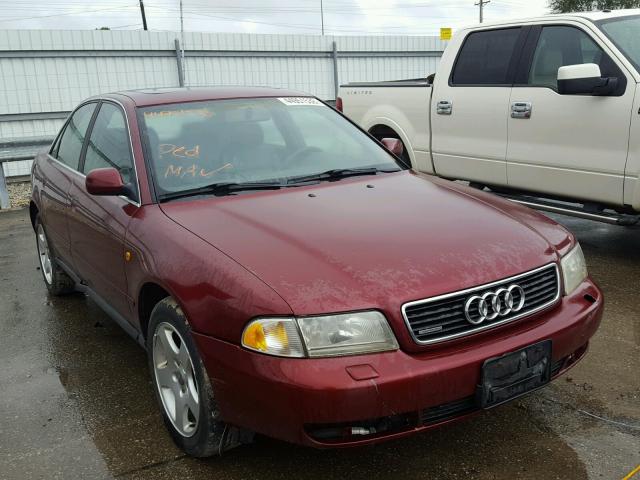 WAUED28DXWA156981 - 1998 AUDI A4 2.8 QUA MAROON photo 1