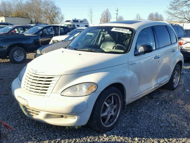 3C8FY78G24T264485 - 2004 CHRYSLER PT CRUISER WHITE photo 2