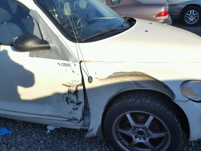 3C8FY78G24T264485 - 2004 CHRYSLER PT CRUISER WHITE photo 9