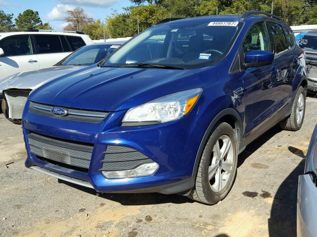 1FMCU0G99EUC38091 - 2014 FORD ESCAPE SE BLUE photo 2