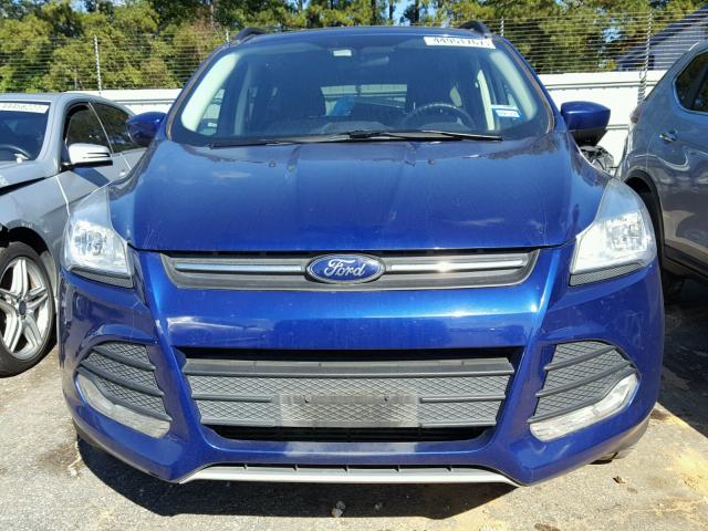 1FMCU0G99EUC38091 - 2014 FORD ESCAPE SE BLUE photo 9