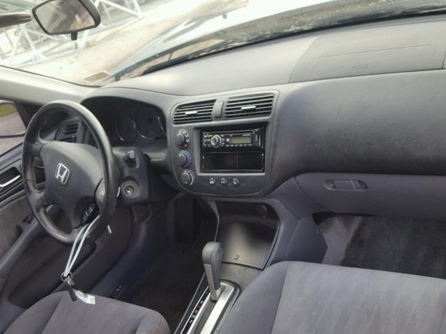 2HGES16565H607694 - 2005 HONDA CIVIC BLUE photo 9