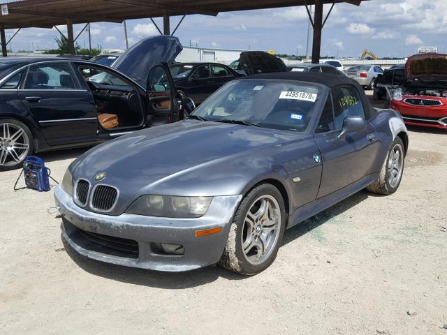 WBACN53401LJ57907 - 2001 BMW Z3 3.0 GRAY photo 2