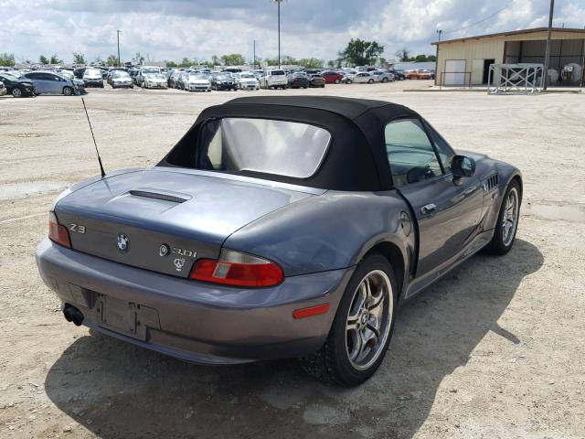 WBACN53401LJ57907 - 2001 BMW Z3 3.0 GRAY photo 4