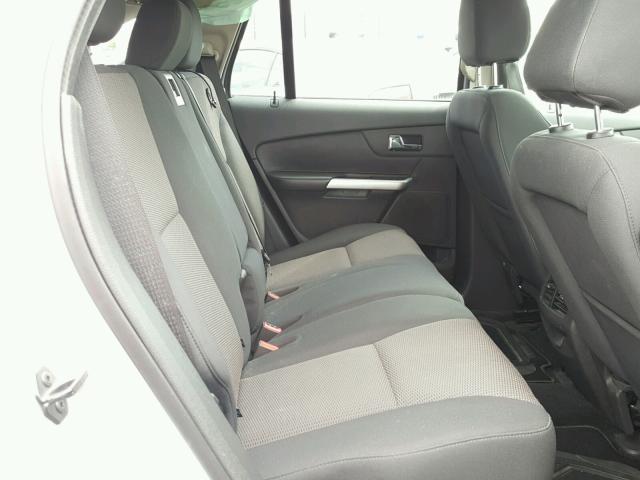 2FMDK3JC7DBC65715 - 2013 FORD EDGE SEL SILVER photo 6