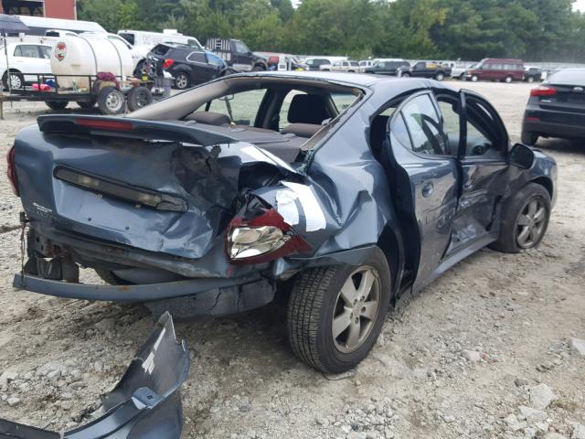 2G2WP552271222667 - 2007 PONTIAC GRAND PRIX BLUE photo 4