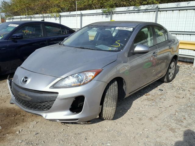 JM1BL1UP8D1821120 - 2013 MAZDA 3 I SILVER photo 2