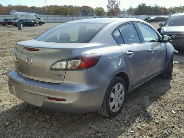 JM1BL1UP8D1821120 - 2013 MAZDA 3 I SILVER photo 4