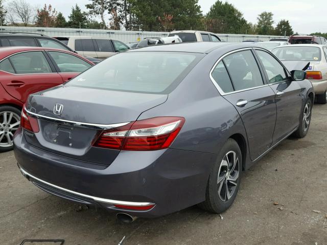 1HGCR2F3XHA074940 - 2017 HONDA ACCORD GRAY photo 4