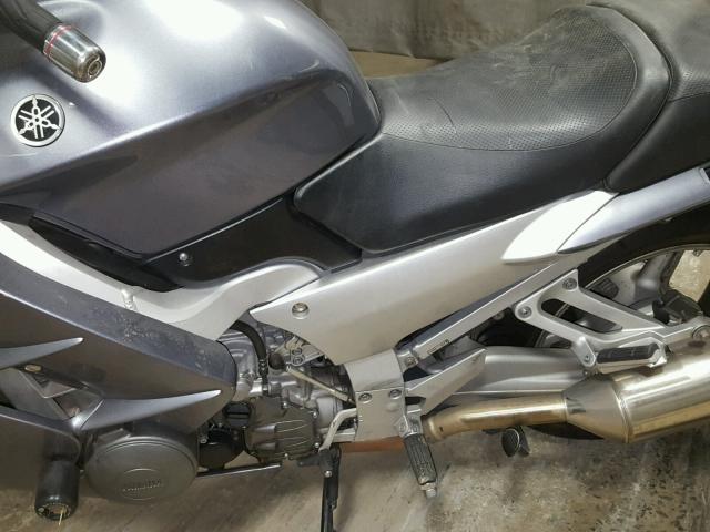 JYARP07E94A002037 - 2004 YAMAHA FJR1300 GRAY photo 7