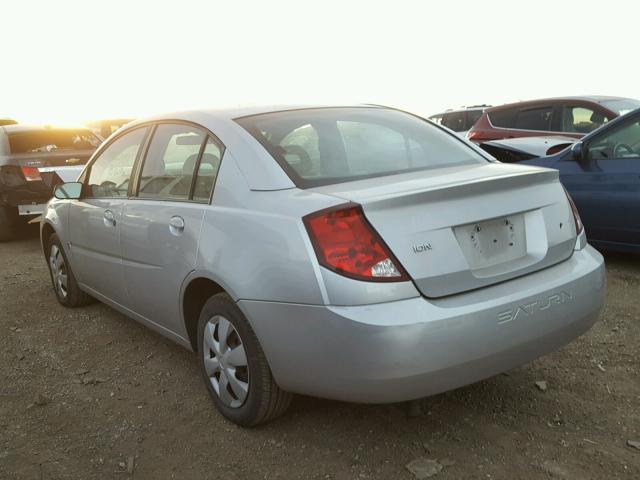 1G8AJ52F43Z139736 - 2003 SATURN ION SILVER photo 3