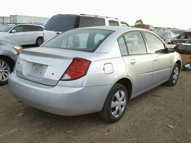 1G8AJ52F43Z139736 - 2003 SATURN ION SILVER photo 4