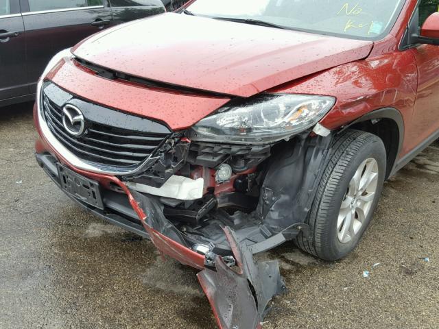 JM3TB3CA3F0448570 - 2015 MAZDA CX-9 TOURI RED photo 9