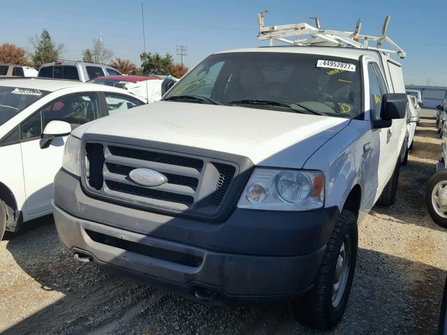 1FTRF14W27NA59719 - 2007 FORD F150 WHITE photo 2