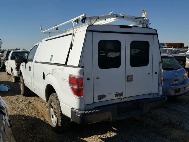 1FTRF14W89KC16173 - 2009 FORD F150 WHITE photo 3